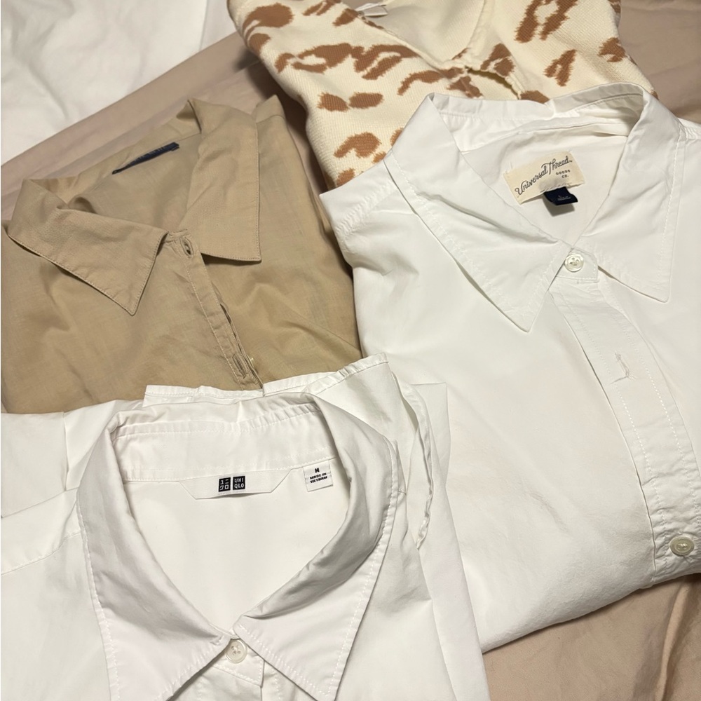 Bundle Alert! Chicos, Uniqlo 100% Cotton tops